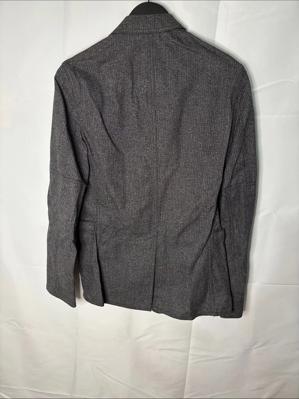 Banana Republic Men's Charcoal Herringbone Sport Coat
